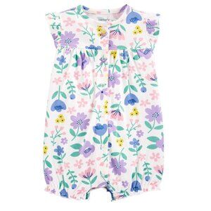 Carter's Baby Girl's Floral Romper